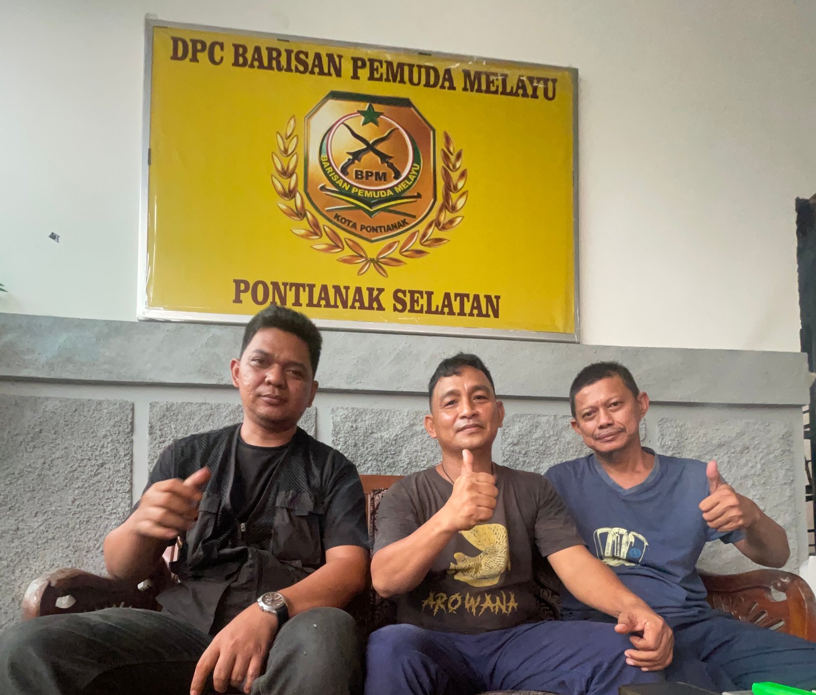 Silaturahmi DPC BPM Didit Sutansyah Selatan Bersama Ketua TMP Pontianak Erik Maulana