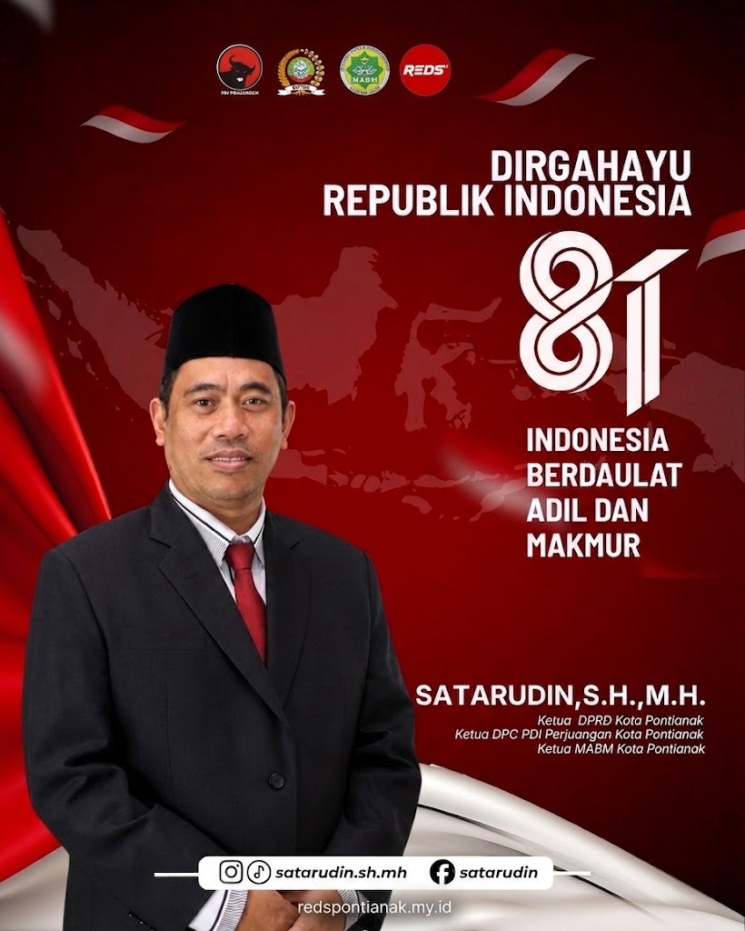 Dirgahayu ri ke 81. Kota pontianak.