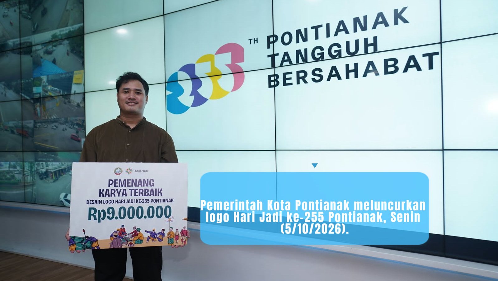 Pontianak Luncurkan Logo Hari Jadi ke 255